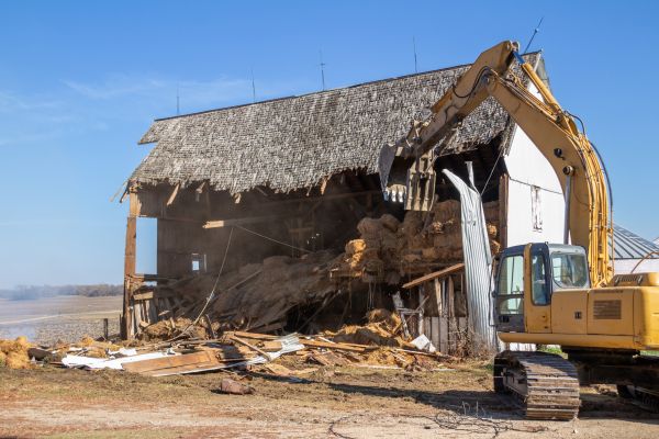 Barn Demolition in Oxnard