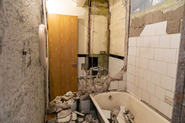 Shower Tile Demolition in Oxnard
