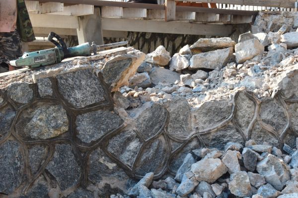 Retaining Wall Demolition in Oxnard